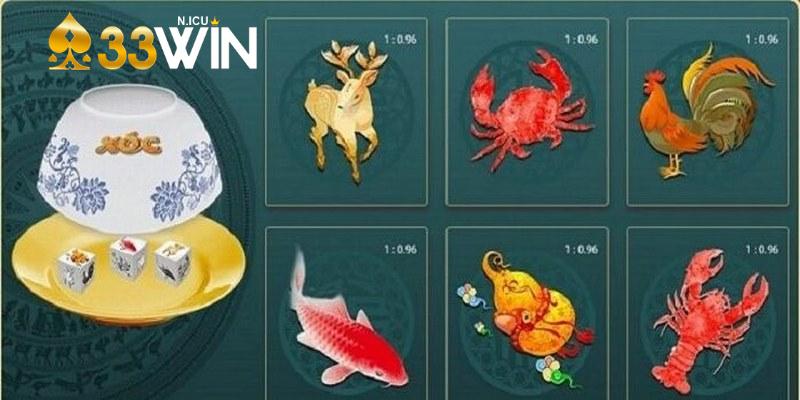 Tham gia lắc bầu cua 33WIN đơn giản, thuận tiện với điện thoại